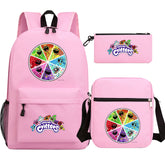 Smiling Critters SchoolBag Backpack Shoulder Bag Book Pencil Bags  3pcs Set